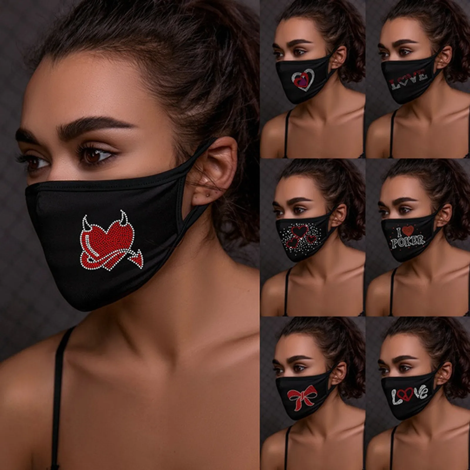 

Fast Delivery Casual Women Rhinestone Summer Solid Clothes Accessories Outdoor Product Scarf дноѬазовая маска Bandage HOOLER